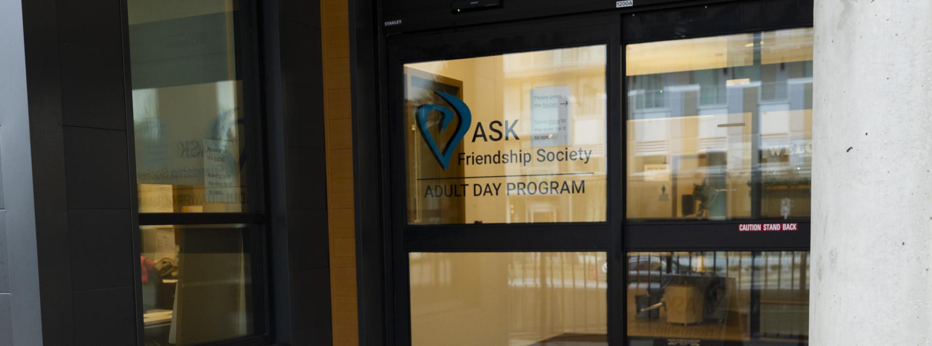 Entrance to the ASK Friendship Society