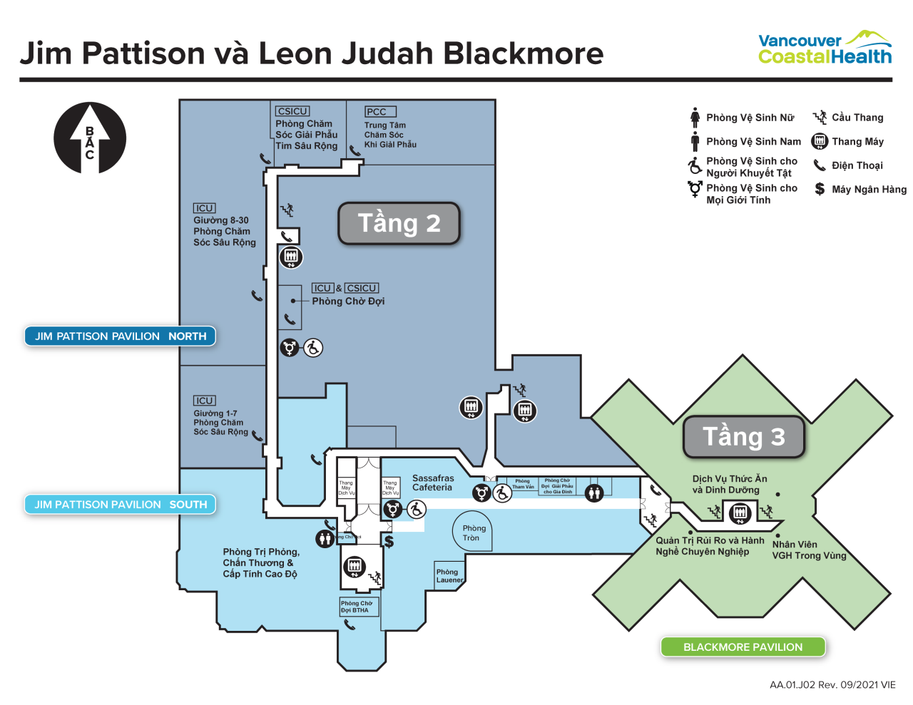 VGH map - Vietnamese