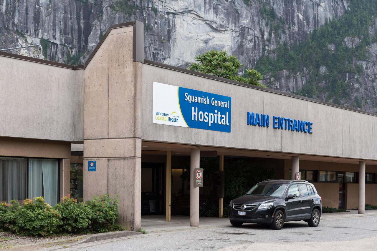 Squamish Hospital exterior