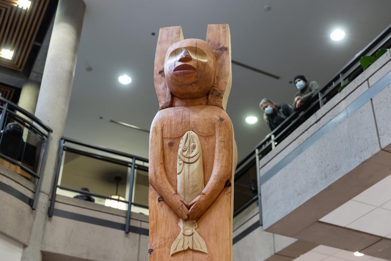 Tsleil-Waututh Nation House Post 