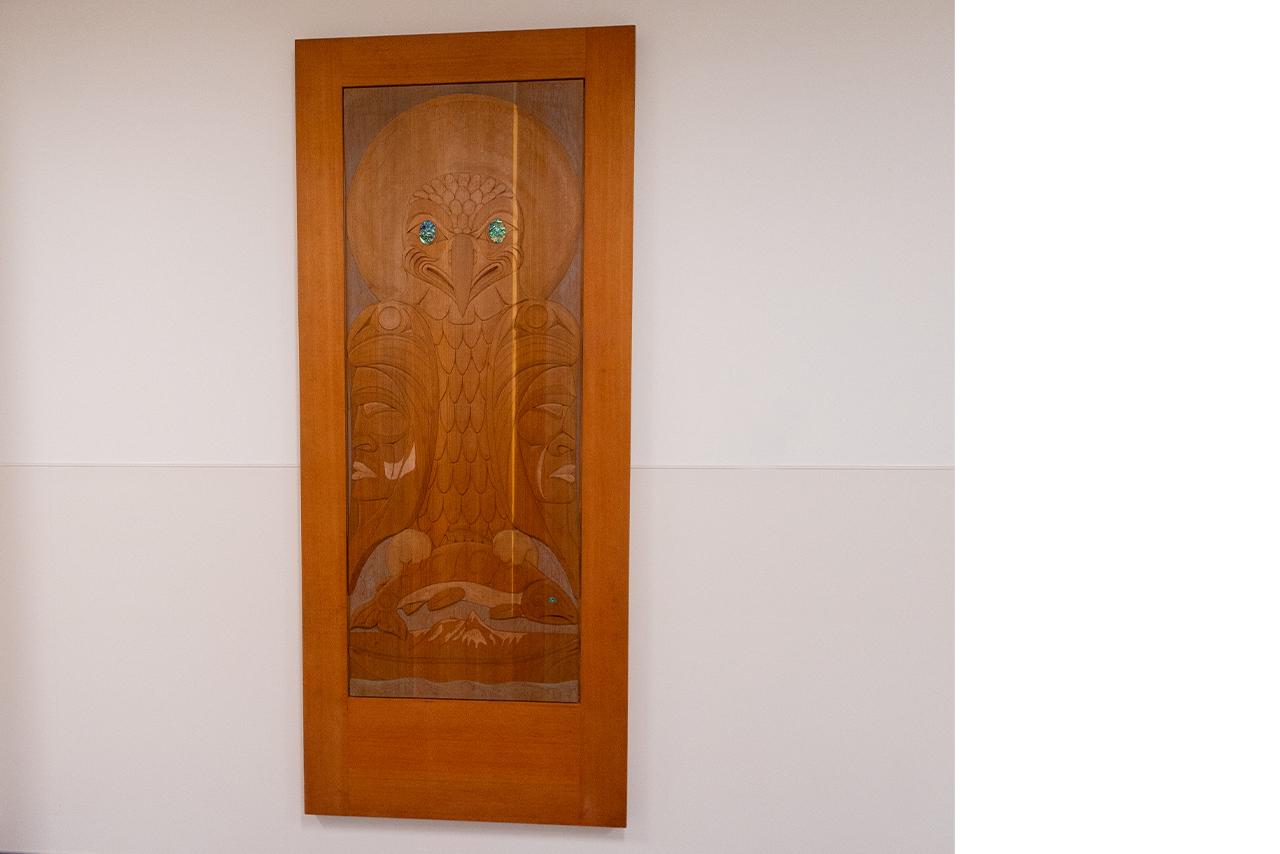 Indigenous wooden carving