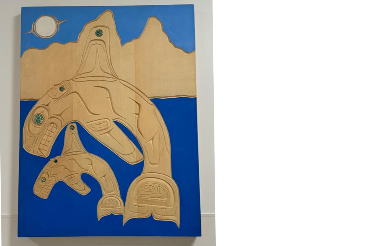 Indigenous wooden carving