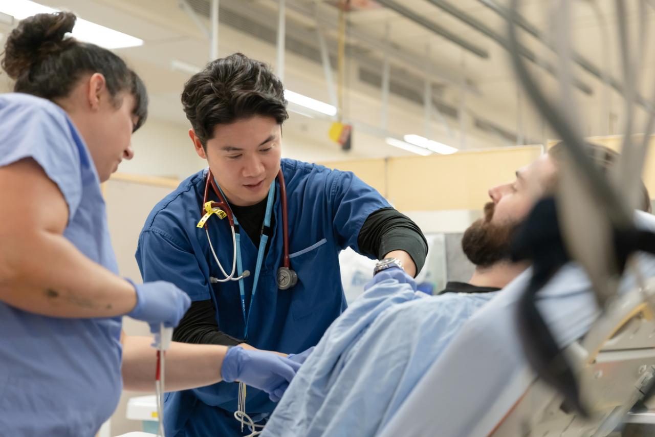 Collaborative health care team with physician and nurse