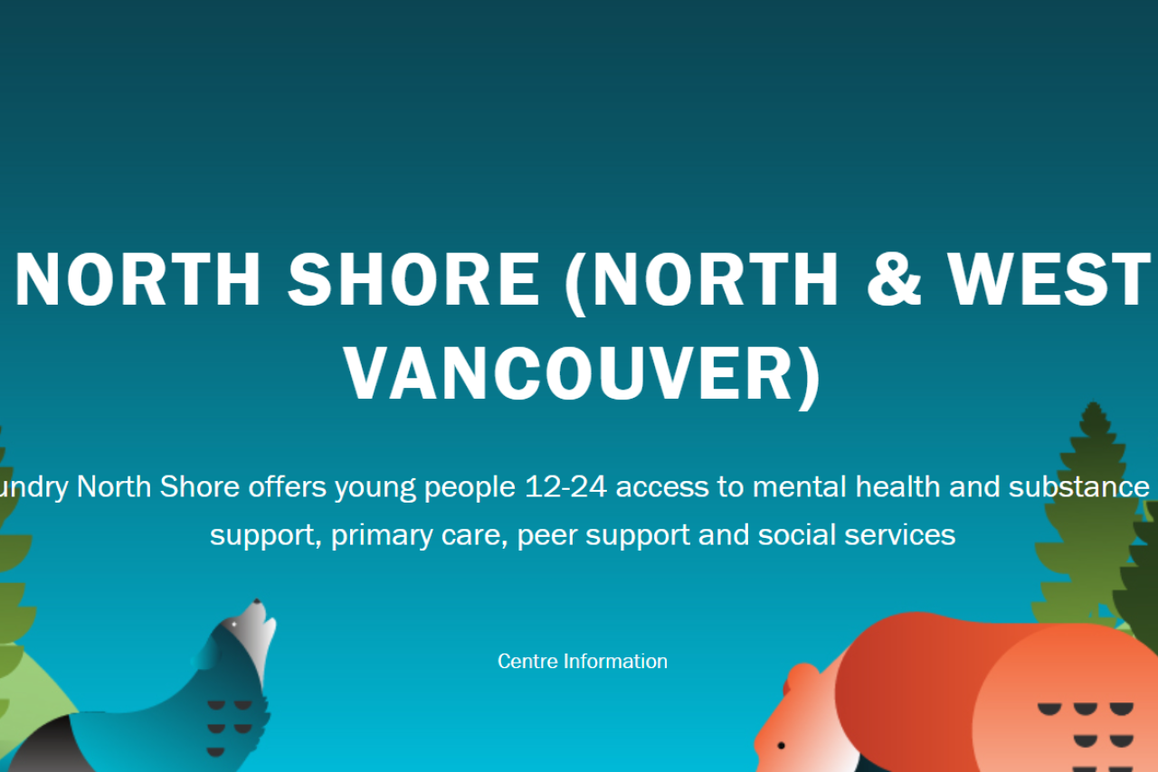 Image of the homepage of the Foundry North Shore website