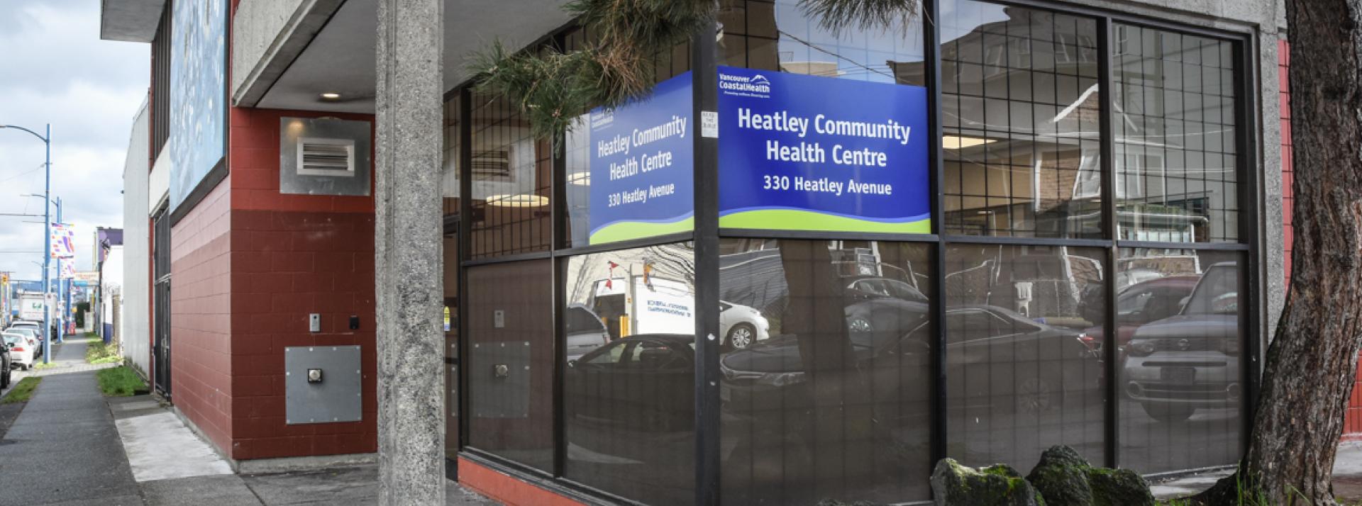Exterior of Heatley Community Health Centre