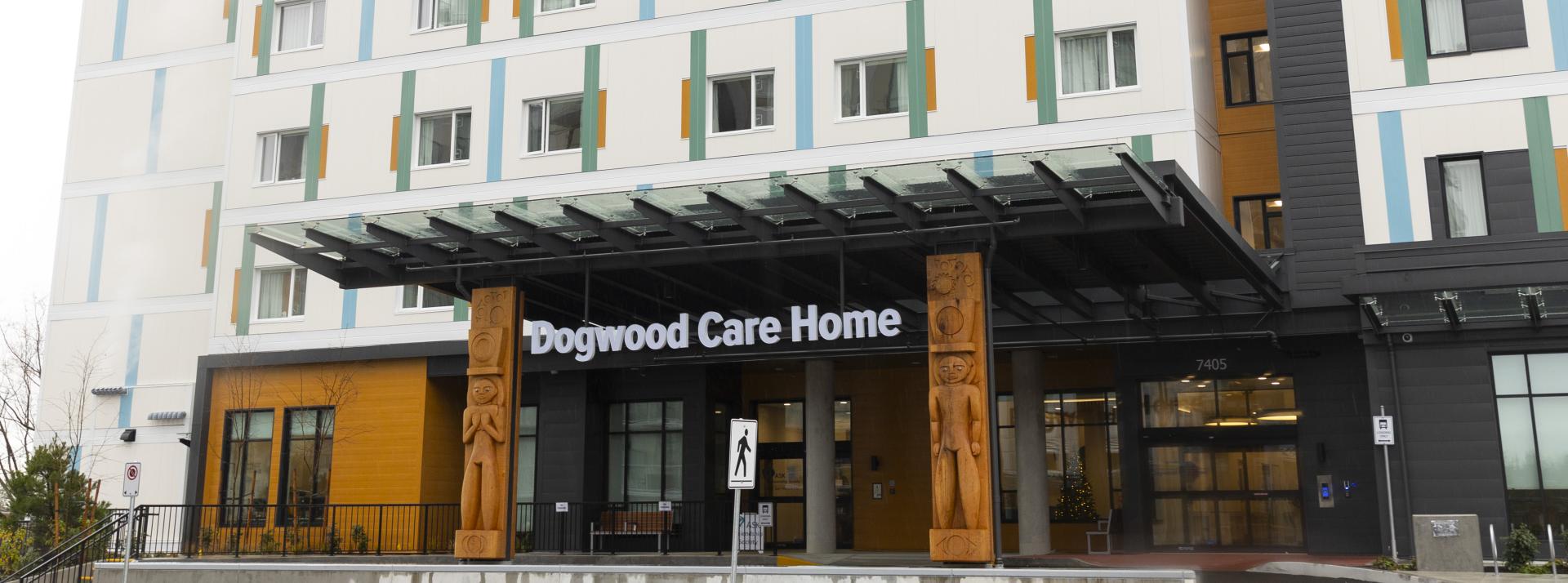 Exterior photo of Dogwood care home during the daytime