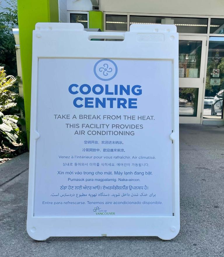 cooling-centre-signage