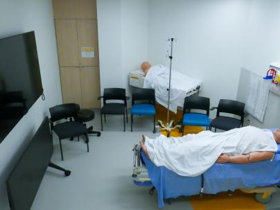 Breakout Room 7 in the VGH Simulation Centre