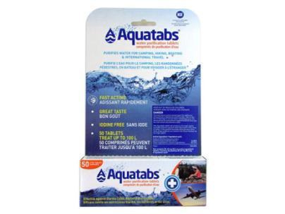 Aquatabs water purification tablets