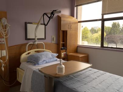 Supportive Palliative Care Unit Room at Richmond Hospital