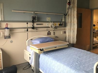 VGH Palliative Care Unit room