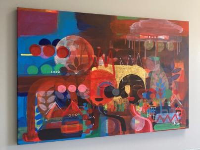 Art from the VGH Palliative Care Unit Art Cart