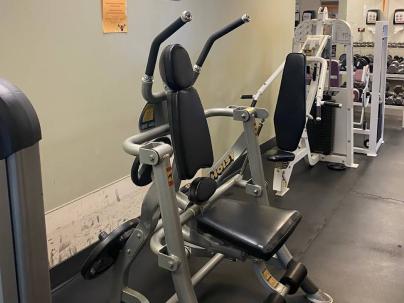 Ab machine in the VGH Fitness/Wellness Centre