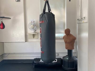 Boxing area in the VGH Fitness/Wellness Centre