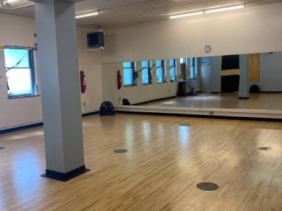 Stretching and cardio area in the VGH Fitness/Wellness Centre