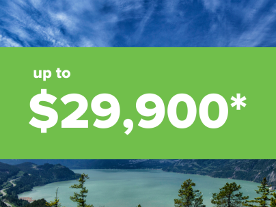Squamish up to $29,900*